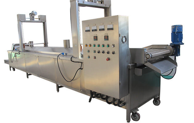 Gas Heating Belt Type Cashew Nuts Frying Machine 