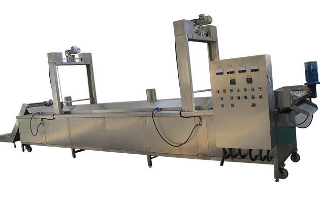 Gas Heating Belt Type Cashew Nuts Frying Machine 
