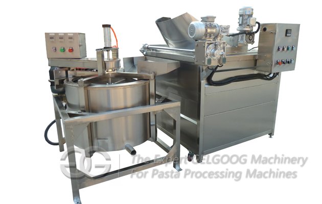 Gas Heating Peanut Deep Fryer Machine 