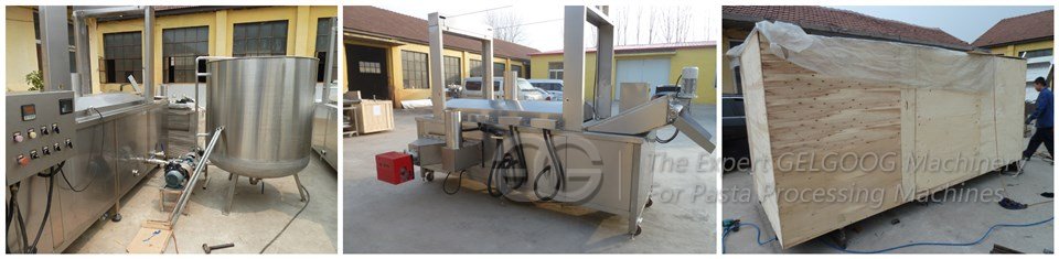continuous frying machine